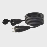 COMMEL 220-301 produžni kabel s utikačem i natikačem "šuko" 16 a 250 v ~ 3500 w ip44